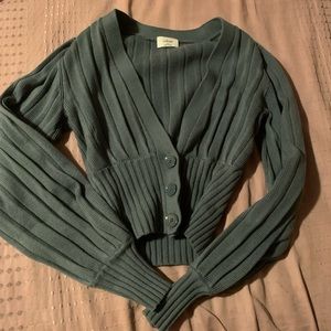 Wilfred Plunge Front Cardigan never worn XXS